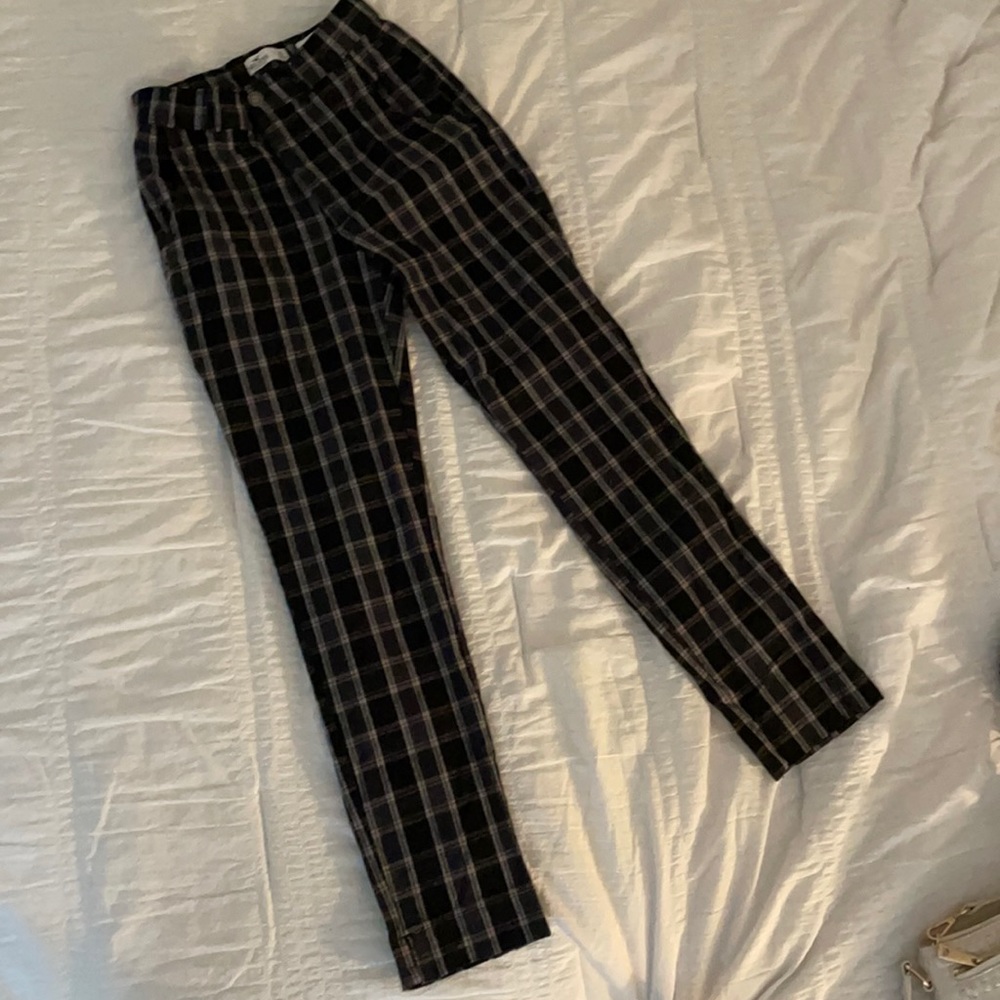 NWT Hollister Plaid Pants.